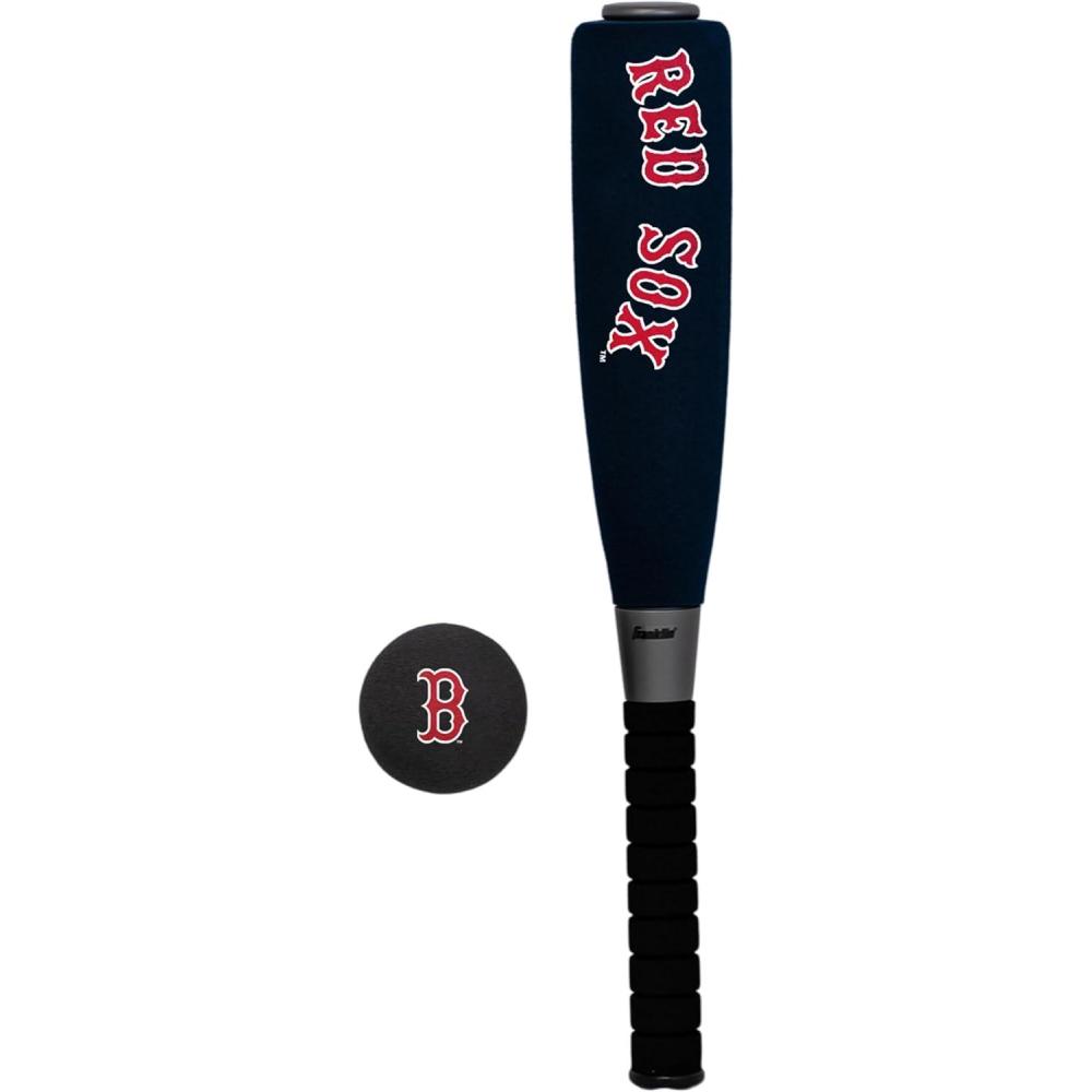 imageFranklin Sports MLB Jumbo Foam Baseball Bat  Ball Sets  Kids Oversize Foam Baseball Bats  Soft Baseballs  Indoor  Outdoor Youth Baseball Toy  MLB Team Baseball Bat  Ball SetsBoston Red Sox