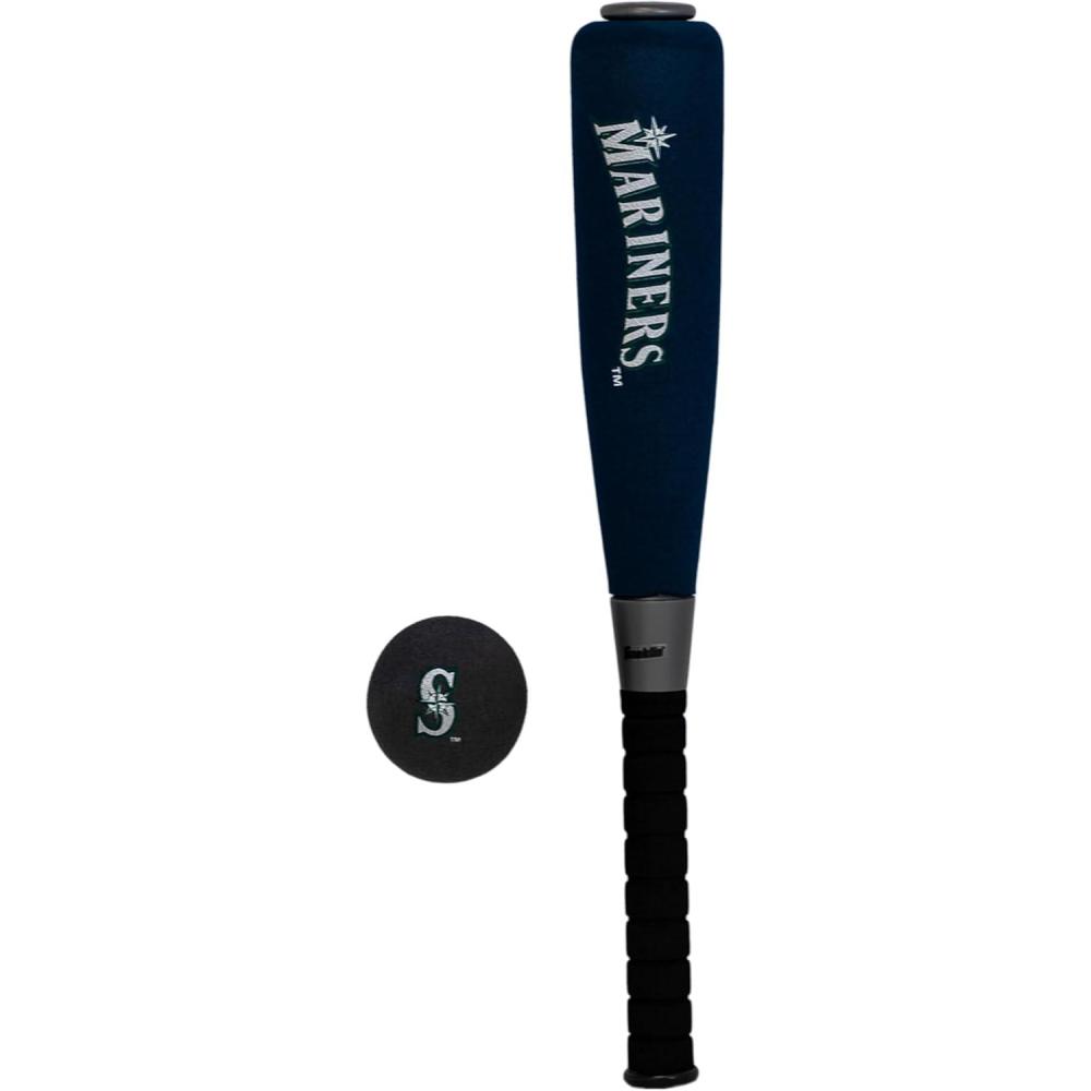 imageFranklin Sports MLB Jumbo Foam Baseball Bat  Ball Sets  Kids Oversize Foam Baseball Bats  Soft Baseballs  Indoor  Outdoor Youth Baseball Toy  MLB Team Baseball Bat  Ball SetsSeattle Mariners