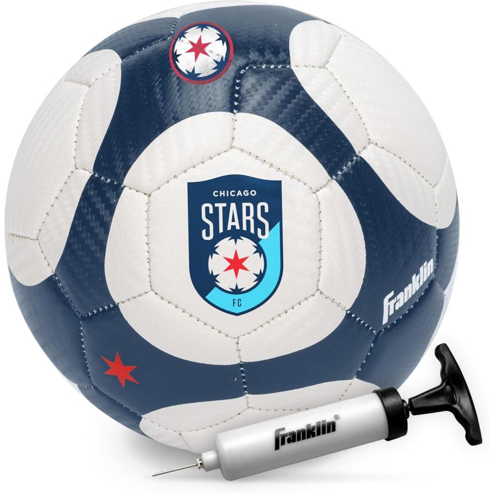 imageFranklin Sports NWSL Team Soccer Balls Soccer Balls for Kids Adults Boys Girls Soccer Balls Official NWSL Team Soccer Ball Available in Official Size 5 or Mini Size 1Chicago Red Stars