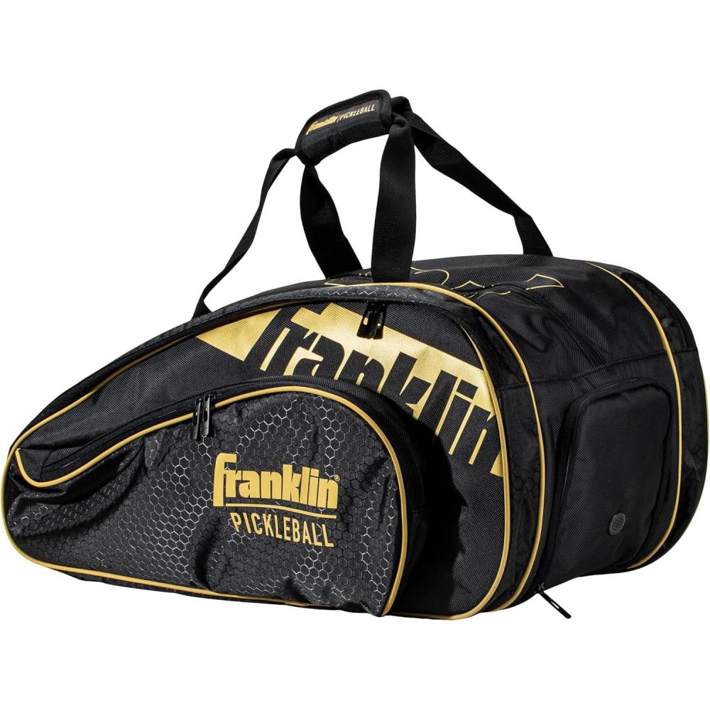 imageFranklin Sports Pro Series Paddle BagBlackGold