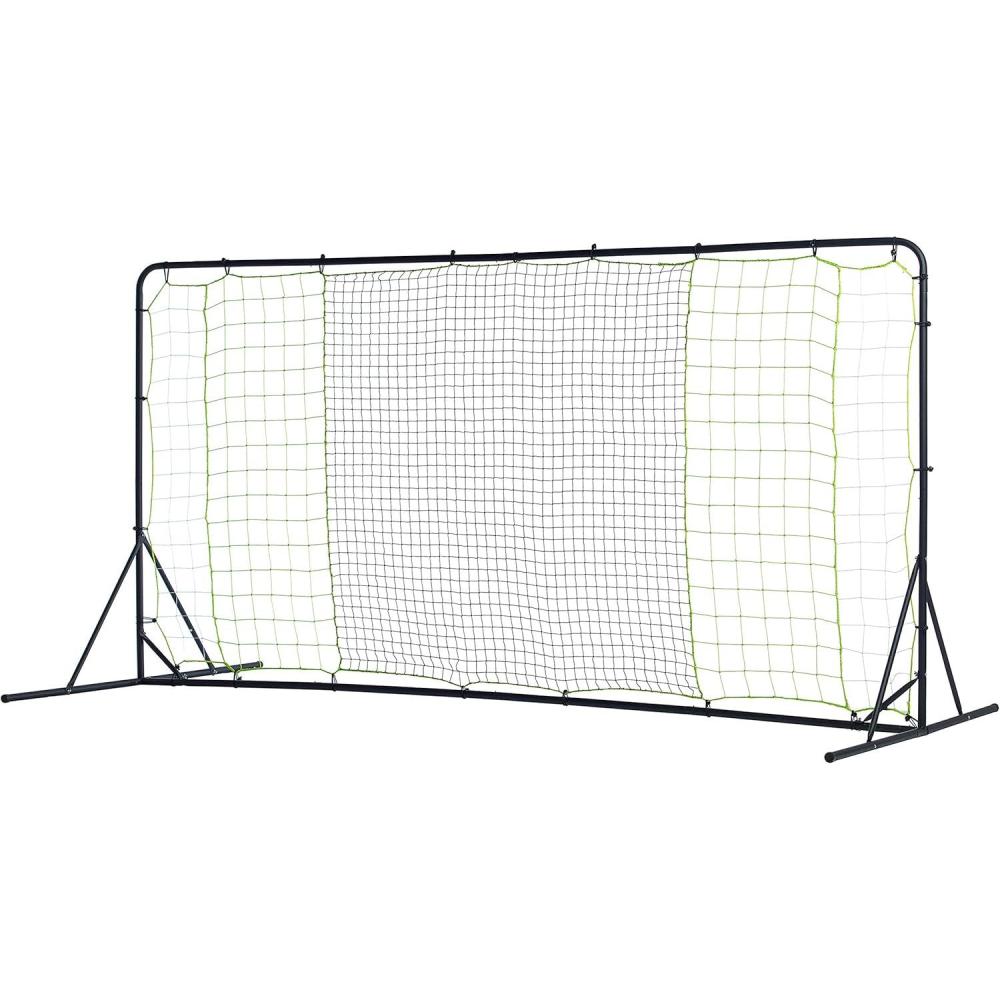 imageFranklin Sports Soccer Rebounder Tournament Steel Rebounding Net Perfect for Backyard Practice and Training 12 x 6 ampamp 6 x 412 x 6 Black