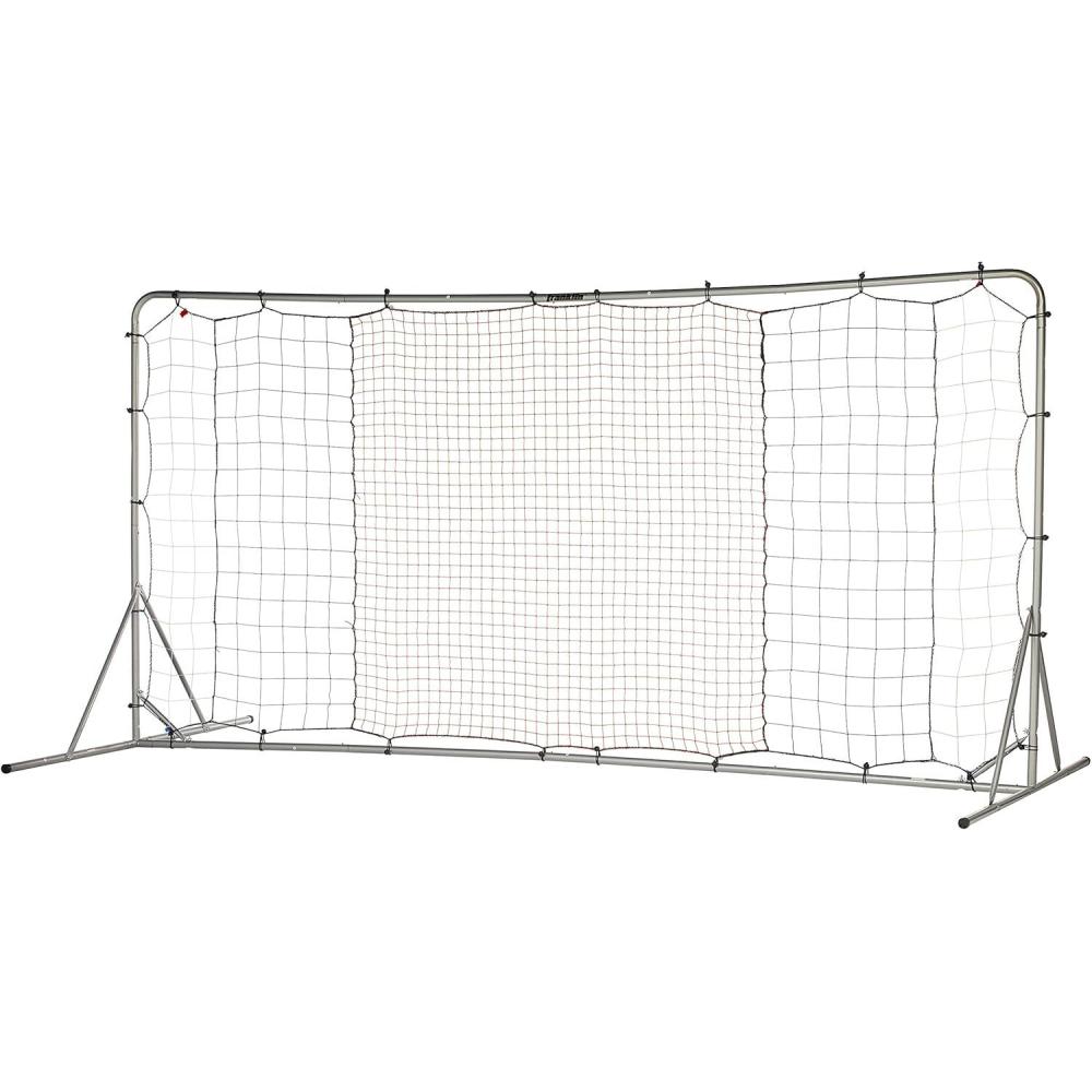 imageFranklin Sports Soccer Rebounder  Tournament Steel Rebounding Net  Perfect for Backyard Practice and Training  12 x 6 ampamp 6 x 412 x 6  Silver