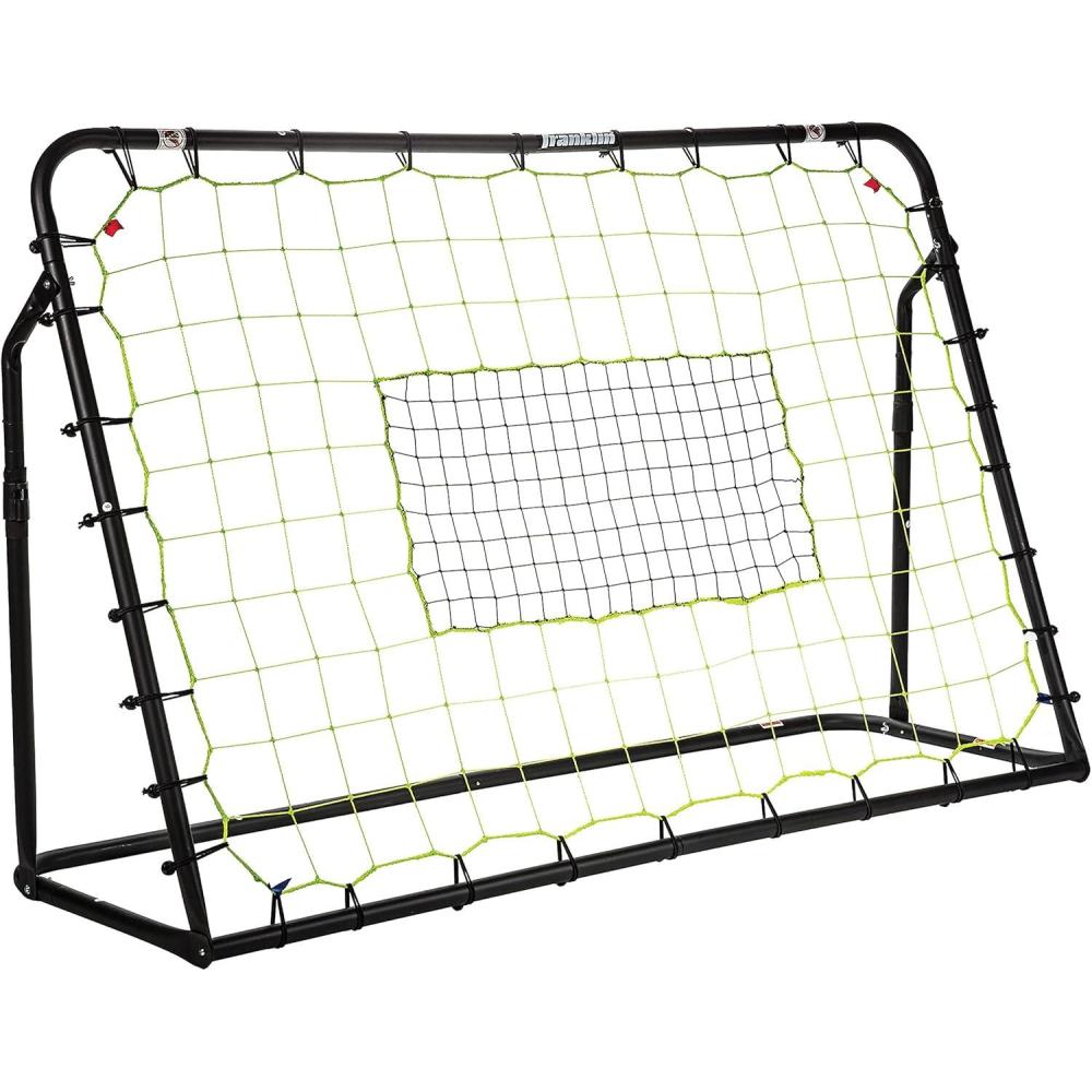 imageFranklin Sports Soccer Rebounder  Tournament Steel Rebounding Net  Perfect for Backyard Practice and Training  12 x 6 ampamp 6 x 46 x 4  Black