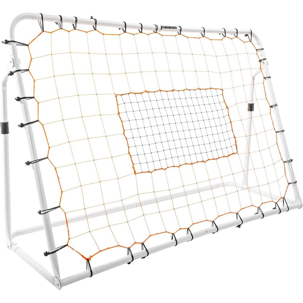 imageFranklin Sports Soccer Rebounder Tournament Steel Rebounding Net Perfect for Backyard Practice and Training 12 x 6 ampamp 6 x 46 x 4 White