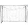 imageFranklin Sports Futsal Goal  Aluminum Official Size Goal  Indoor Soccer Net  Folding Portable Futsal  Soccer Net  9 10quot x 67quot