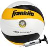 imageFranklin Sports PVF Real Pro Indoor Game Volleyball  Official Size Professional Indoor Volleyball for Match Play  12 Panel Microfiber Cover Game Ball  Ball  Pump with Needle Set