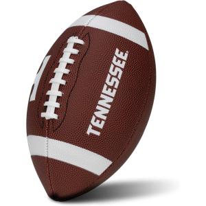 Franklin Sports Kids NCAA Youth Football – Official College Team Football with Team Logos – Junior Size(Tennessee Volunteers)