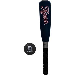 Franklin Sports MLB Jumbo Foam Baseball Bat + Ball Sets – Kids Oversize Foam Baseball Bats + Soft Baseballs – Indoor + Outdoor Youth Baseball Toy – MLB Team Baseball Bat + Ball Sets(Detroit Tigers)
