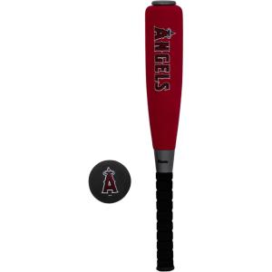 Franklin Sports MLB Jumbo Foam Baseball Bat + Ball Sets – Kids Oversize Foam Baseball Bats + Soft Baseballs – Indoor + Outdoor Youth Baseball Toy – MLB Team Baseball Bat + Ball Sets(Los Angeles Angels)