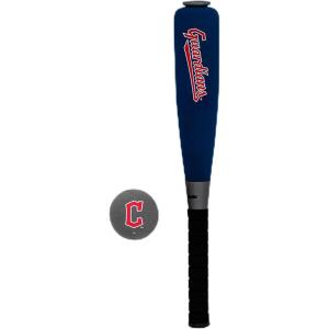 Franklin Sports MLB Jumbo Foam Baseball Bat + Ball Sets – Kids Oversize Foam Baseball Bats + Soft Baseballs – Indoor + Outdoor Youth Baseball Toy – MLB Team Baseball Bat + Ball Sets(Cleveland Guardians)