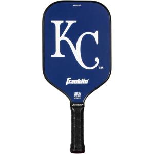 Franklin Sports MLB Team Pickleball Paddles – Official MLB Baseball Team Logo + Colors Pickleball Paddles – Signature Series 13MM Pickleball Paddle with MaxGrit – USA Pickleball (USAPA) Approved(Kansas City Royals)