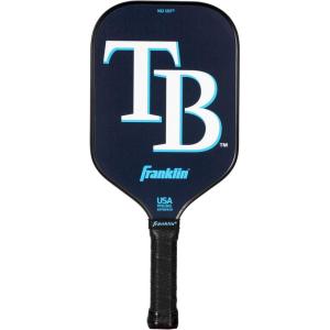 Franklin Sports MLB Team Pickleball Paddles – Official MLB Baseball Team Logo + Colors Pickleball Paddles – Signature Series 13MM Pickleball Paddle with MaxGrit – USA Pickleball (USAPA) Approved(Tampa Bay Rays)