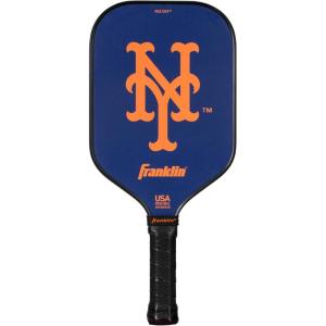 Franklin Sports MLB Team Pickleball Paddles – Official MLB Baseball Team Logo + Colors Pickleball Paddles – Signature Series 13MM Pickleball Paddle with MaxGrit – USA Pickleball (USAPA) Approved(New York Mets)