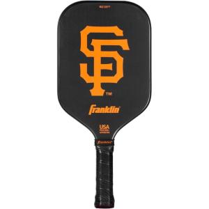 Franklin Sports MLB Team Pickleball Paddles – Official MLB Baseball Team Logo + Colors Pickleball Paddles – Signature Series 13MM Pickleball Paddle with MaxGrit – USA Pickleball (USAPA) Approved(San Francisco Giants)