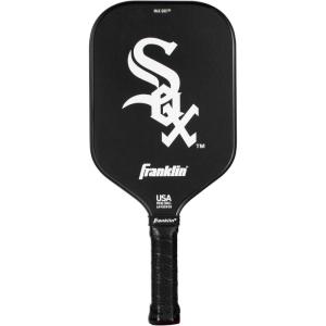 Franklin Sports MLB Team Pickleball Paddles – Official MLB Baseball Team Logo + Colors Pickleball Paddles – Signature Series 13MM Pickleball Paddle with MaxGrit – USA Pickleball (USAPA) Approved(Chicago White Sox)