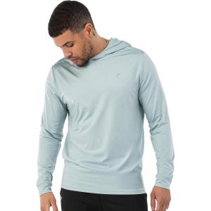 Franklin Sports Men’s Athletic Lightweight Pickleball Hoodie – Quick Dry Sport Sweatshirt – Breathable Pullover(Aqua)