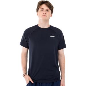Franklin Sports Men’s Performance Pickleball T-Shirt – Workout Short Sleeve – Quick Dry Athletic Fabric(Navy)