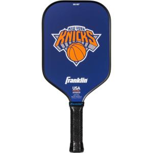 Franklin Sports NBA Team Pickleball Paddles – Official NBA Basketball Team Logo Pickleball Paddles – Signature Series 13MM Pickleball Paddle with MaxGrit – USA Pickleball (USAPA) Approved(New York Knicks)