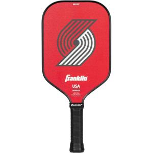 Franklin Sports NBA Team Pickleball Paddles – Official NBA Basketball Team Logo Pickleball Paddles – Signature Series 13MM Pickleball Paddle with MaxGrit – USA Pickleball (USAPA) Approved(Portland Trail Blazers)