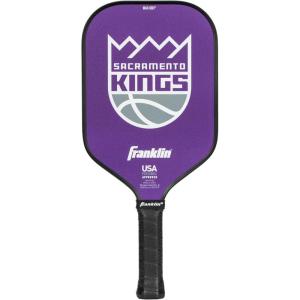 Franklin Sports NBA Team Pickleball Paddles – Official NBA Basketball Team Logo Pickleball Paddles – Signature Series 13MM Pickleball Paddle with MaxGrit – USA Pickleball (USAPA) Approved(Sacramento Kings)
