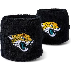 Franklin Sports NFL Team Logo Wristbands – Pair of Youth Wristbands for Costumes and Uniforms(Jacksonville Jaguars)
