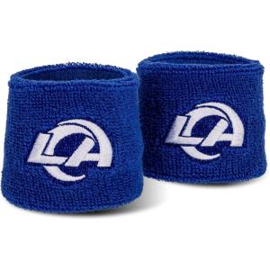 Franklin Sports NFL Team Logo Wristbands – Pair of Youth Wristbands for Costumes and Uniforms(Los Angeles Rams)
