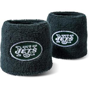 Franklin Sports NFL Team Logo Wristbands – Pair of Youth Wristbands for Costumes and Uniforms(New York Jets)