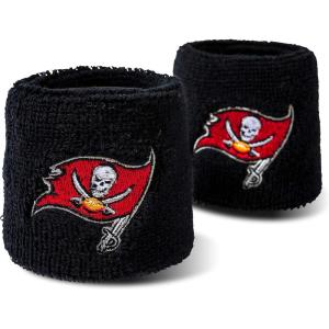Franklin Sports NFL Team Logo Wristbands – Pair of Youth Wristbands for Costumes and Uniforms(Tampa Bay Buccaneers)