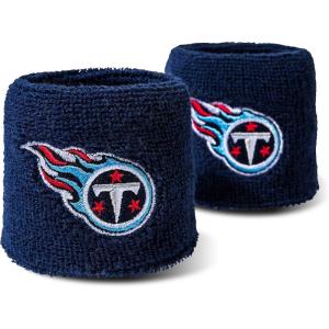 Franklin Sports NFL Team Logo Wristbands – Pair of Youth Wristbands for Costumes and Uniforms(Tennessee Titans)