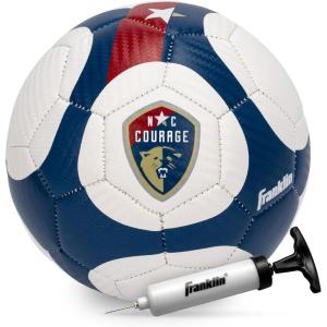 Franklin Sports NWSL Team Soccer Balls – Soccer Balls for Kids + Adults – Boys + Girls Soccer Balls – Official NWSL Team Soccer Ball – Available in Official Size 5 or Mini Size 1(North Carolina Courage)