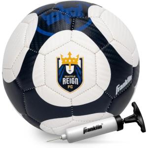 Franklin Sports NWSL Team Soccer Balls – Soccer Balls for Kids + Adults – Boys + Girls Soccer Balls – Official NWSL Team Soccer Ball – Available in Official Size 5 or Mini Size 1(Seattle Reign FC)