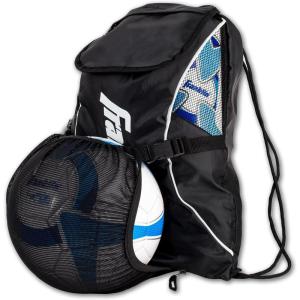 Franklin Sports Soccer Backpacks – Deluxe Boys & Girls Equipment Bags with Ball Holder – Youth & Adult Sizes(Soccer Sack)