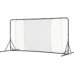 Franklin Sports Soccer Rebounder – Tournament Steel Rebounding Net – Perfect for Backyard Practice and Training – 12′ x 6′ & 6′ x 4′(12′ x 6′ – Black)