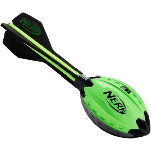Nerf Vortex Aero Howler Foam Ball, Classic Long-Distance Football, Flight-Optimizing Tail, Whistling Sound, Indoor & Outdoor Fun, Christmas Stocking Stuffers for Kids(Green)
