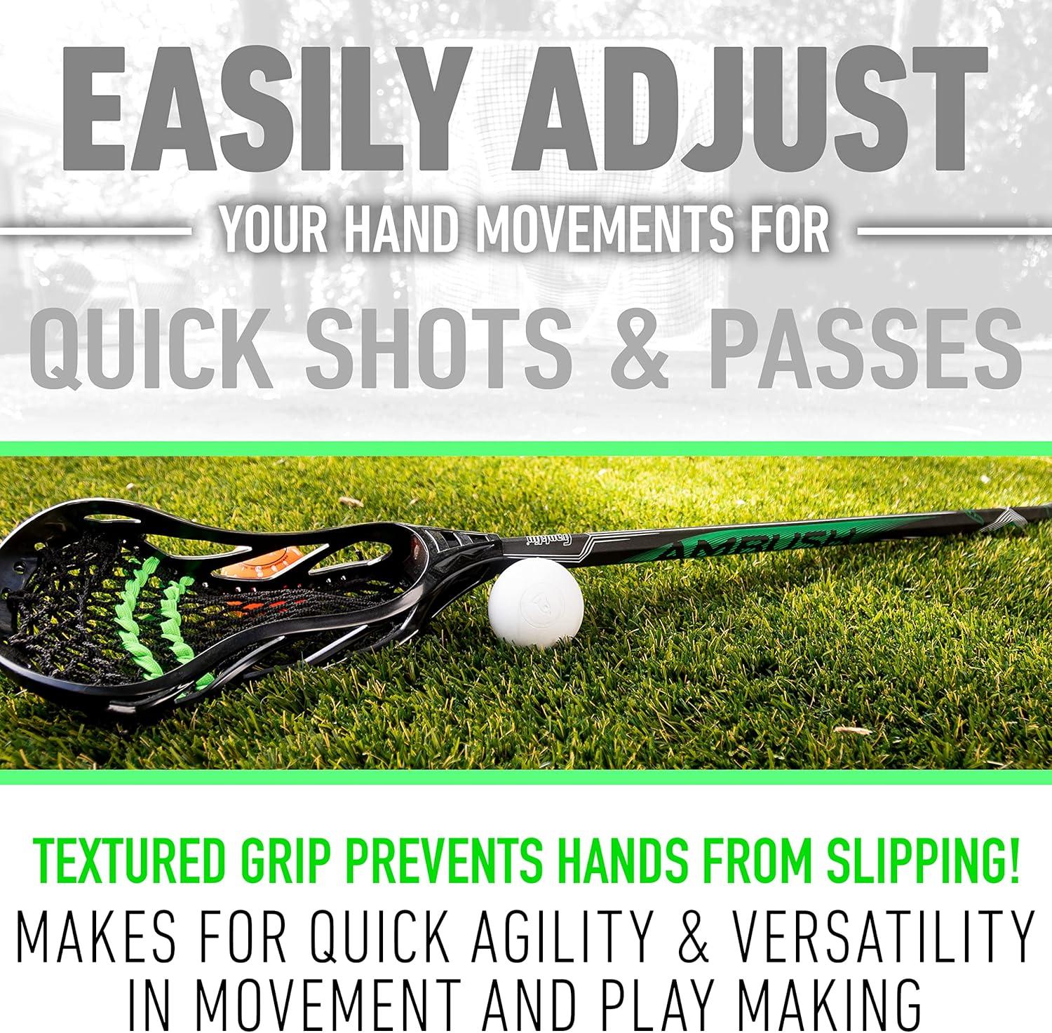 imageFranklin Sports Ambush Mens Womens Lacrosse Sticks Adult Youth Aluminum Lax Sticks Boys Girls Game Training Lacrosse Sticks Standard Mini Lax Stick for Kids AdultsMens