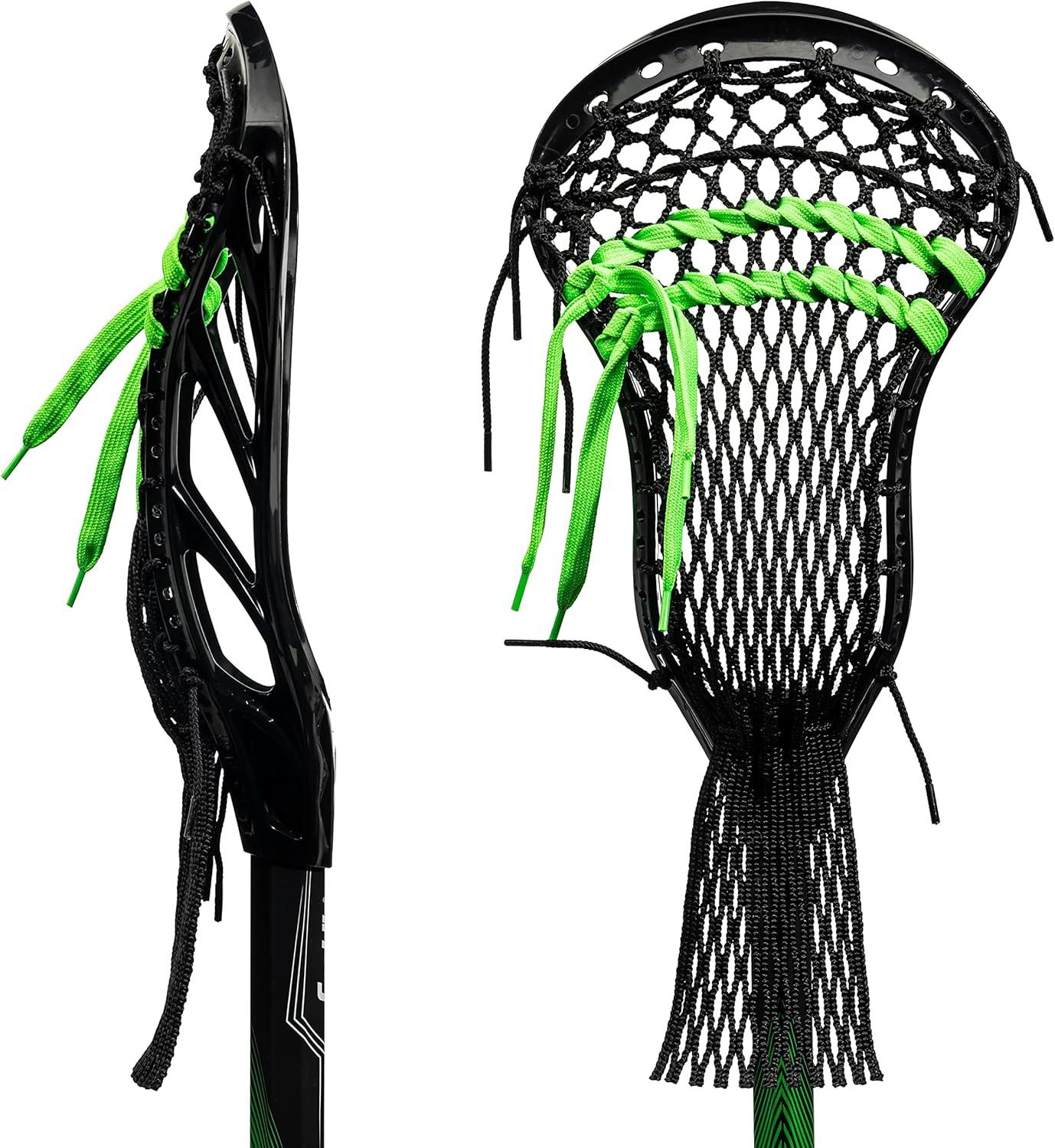 imageFranklin Sports Ambush Mens Womens Lacrosse Sticks Adult Youth Aluminum Lax Sticks Boys Girls Game Training Lacrosse Sticks Standard Mini Lax Stick for Kids AdultsMens