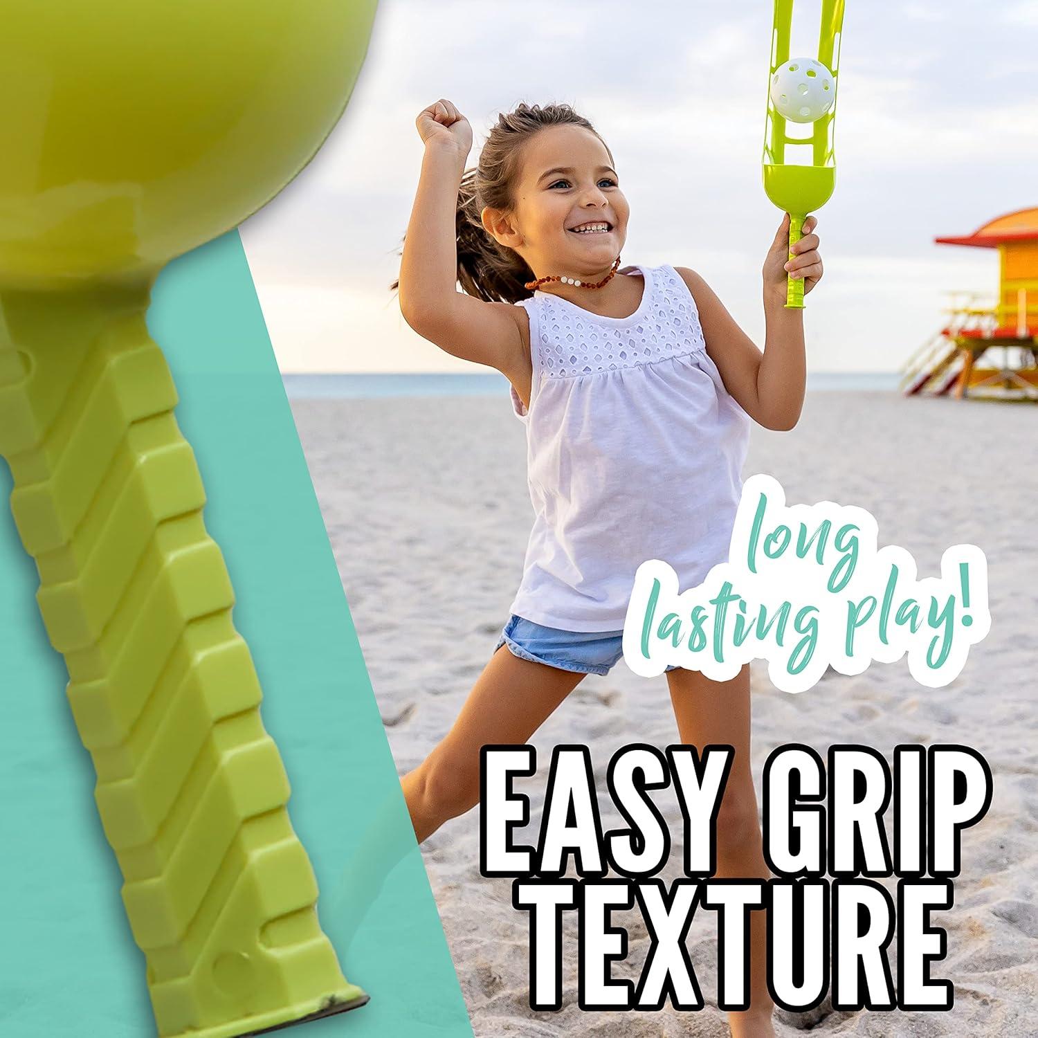 imageFranklin Sports Fun 5 Combo Outdoor Game Set Backyard Beach Camping Games for Kids Badminton Volleyball Flip Toss Flying Disc Horseshoes or Ring TossYellow Combo Set