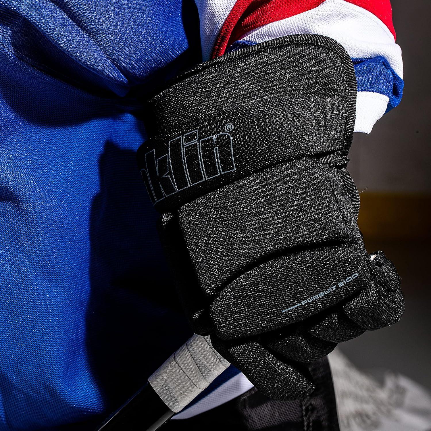 imageFranklin Sports Ice Hockey Gloves 10quot Youth Gloves Thumb Lock System Flexible Full Motion Cuff Perfect for Kids10 Pack of 3