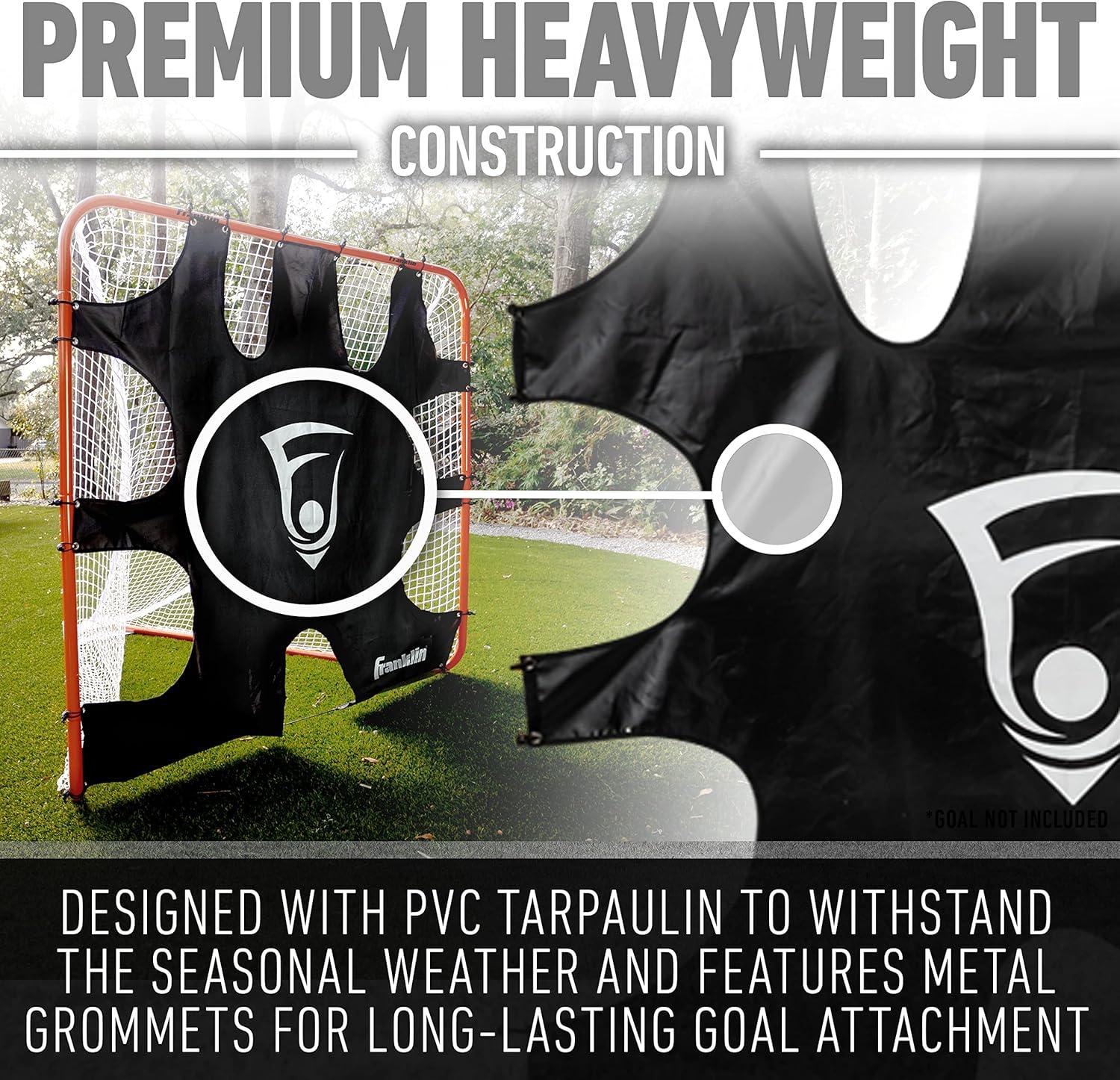 imageFranklin Sports Lacrosse Goal Shooting Target Lacrosse Net Training Equipment Corner Targets for Shooting Practice Fits Official Size Goals