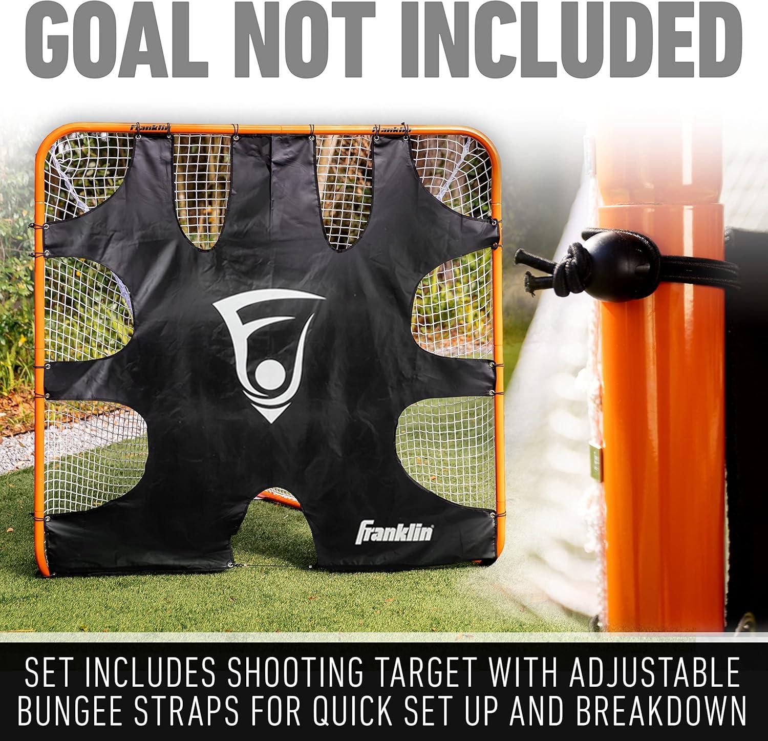 imageFranklin Sports Lacrosse Goal Shooting Target Lacrosse Net Training Equipment Corner Targets for Shooting Practice Fits Official Size Goals