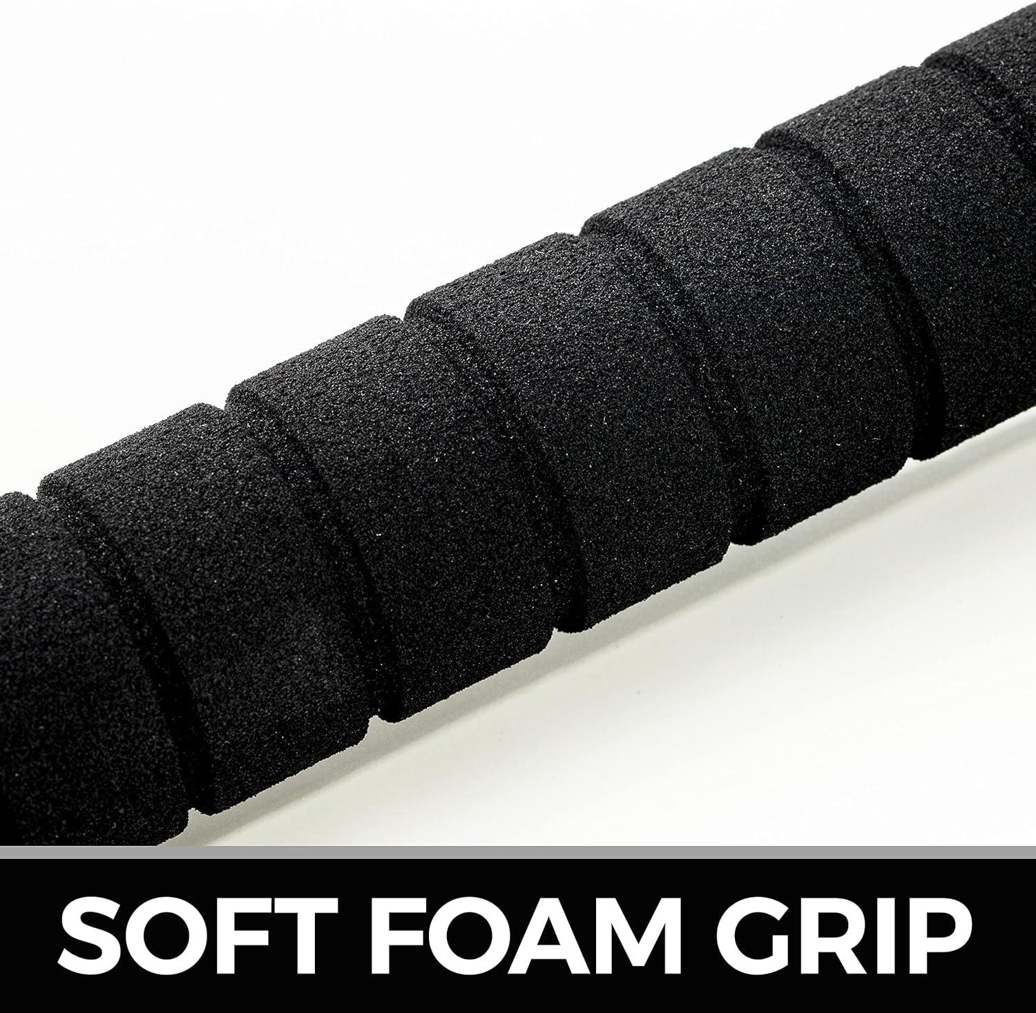 imageFranklin Sports MLB Kids Foam Baseball Bat Ball Sets Indoor Outdoor Soft Foam Baseball Bats for Kids Toddlers Regular Jumbo Barrels 24quot or 27quot LengthBlue