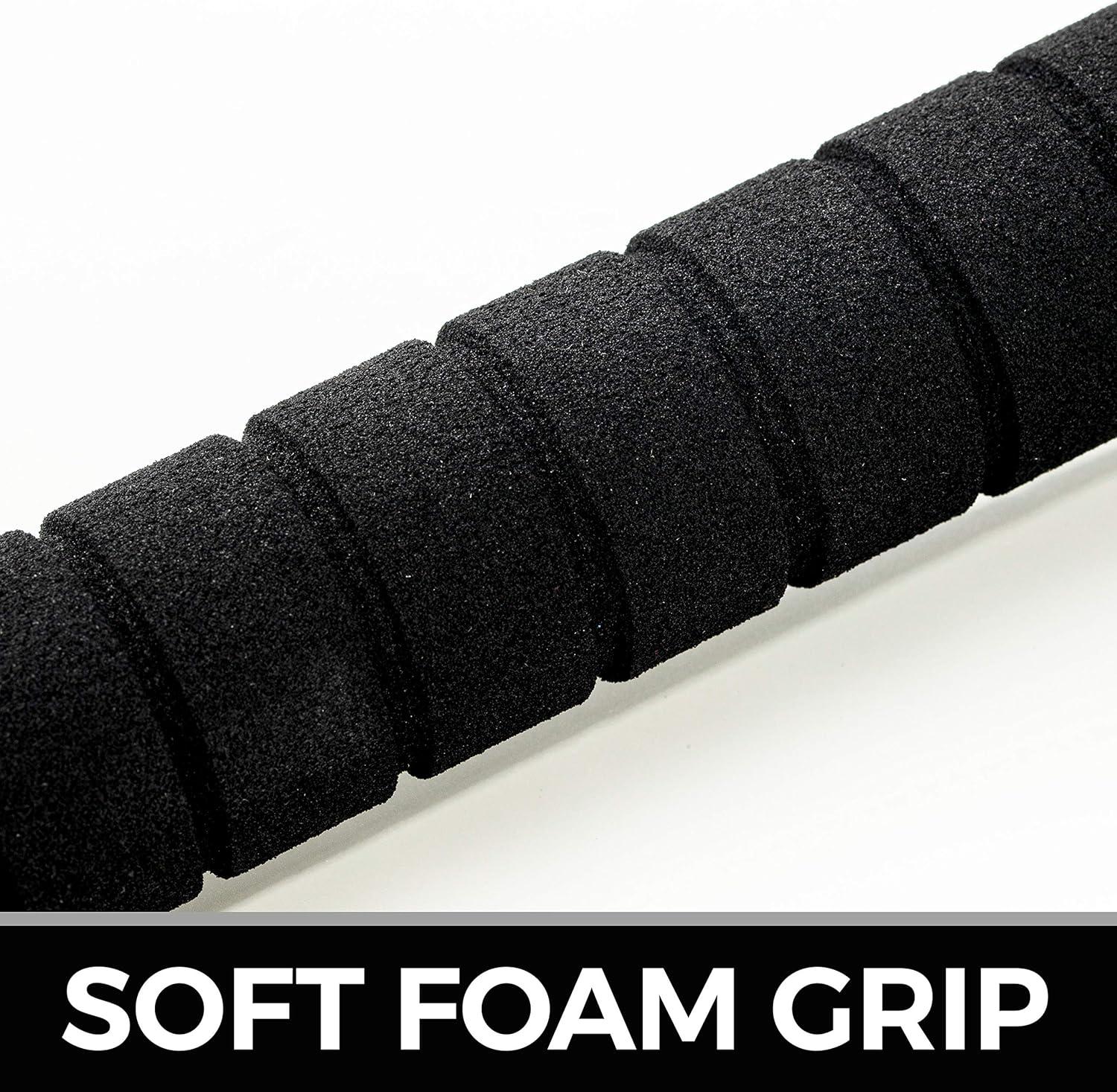 imageFranklin Sports MLB Kids Foam Baseball Bat Ball Sets Indoor Outdoor Soft Foam Baseball Bats for Kids Toddlers Regular Jumbo Barrels 24quot or 27quot LengthGreen