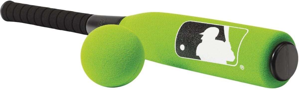 imageFranklin Sports MLB Kids Foam Baseball Bat Ball Sets Indoor Outdoor Soft Foam Baseball Bats for Kids Toddlers Regular Jumbo Barrels 24quot or 27quot LengthAssorted