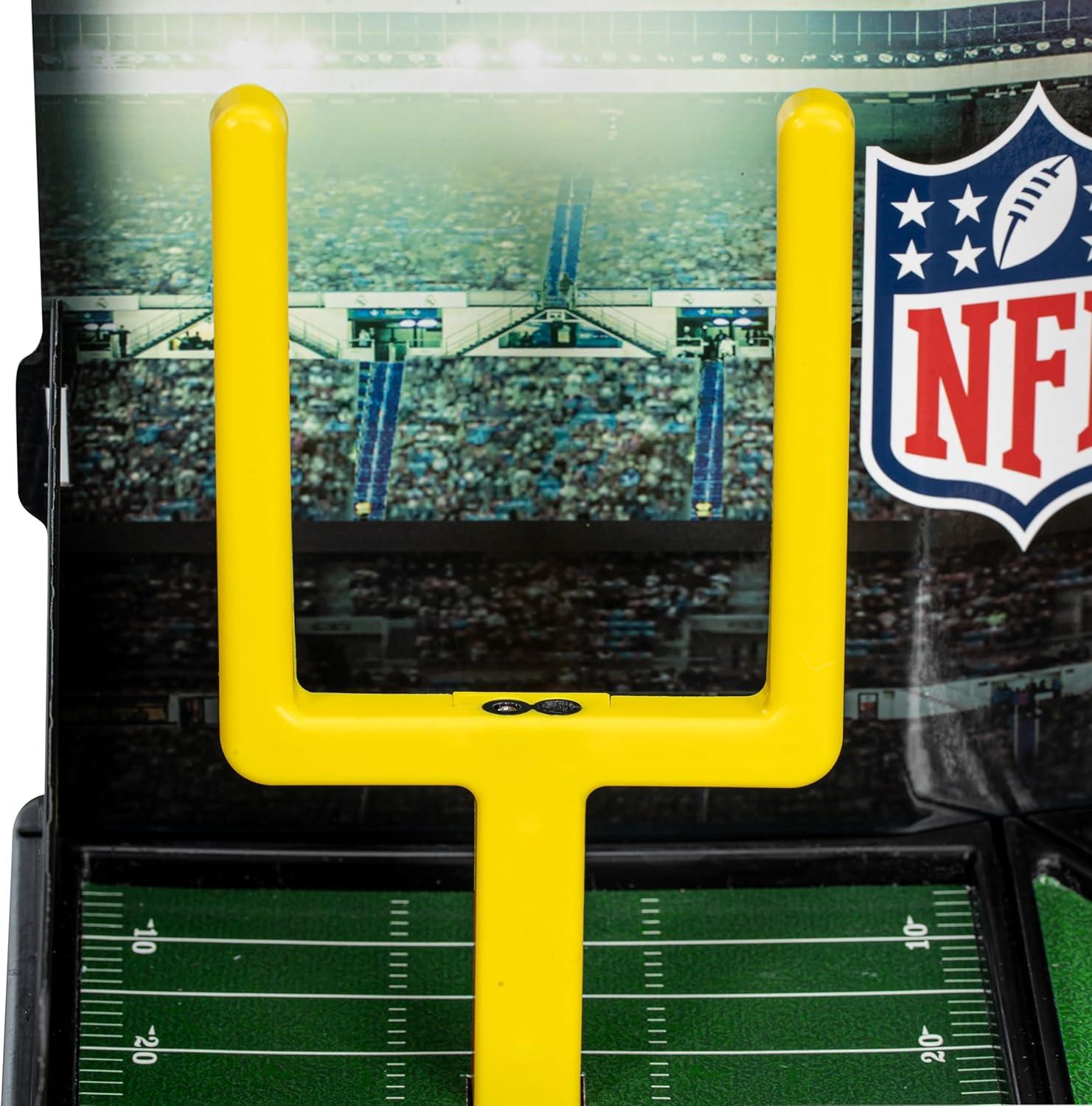 imageFranklin Sports Mini Football Field Goal Tabletop Game Flying Field Goal Mini Football for Kids Adults Fun Indoor Sports Table Game for All Ages Tabletop Toy