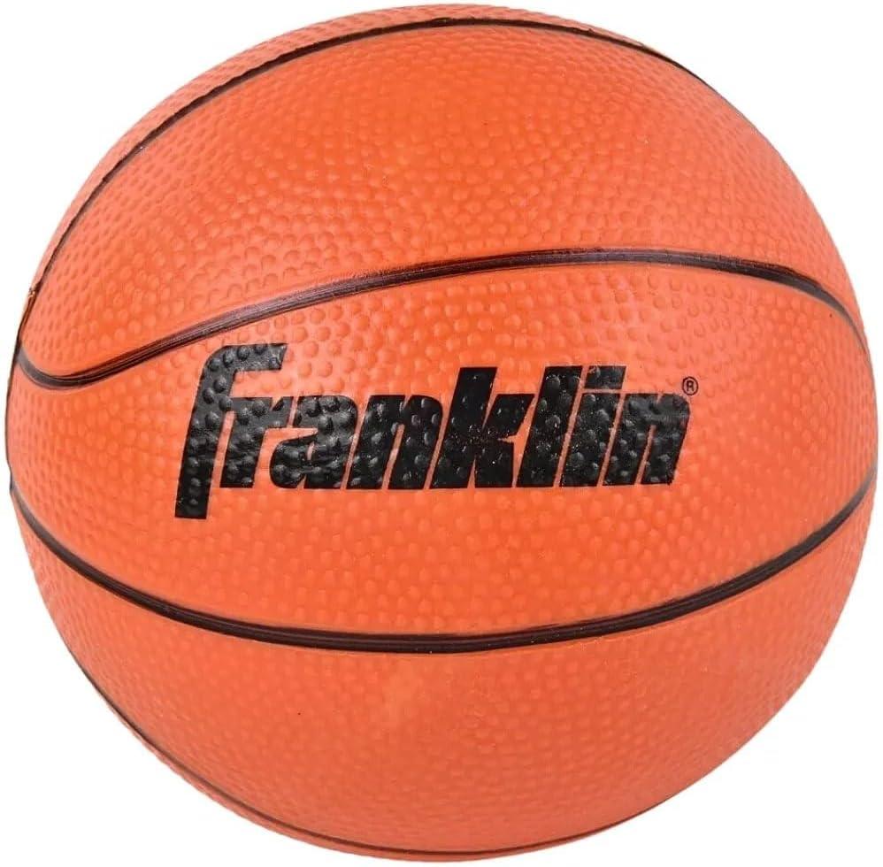 imageFranklin Sports Over The Door Indoor LED Basketball HoopsSteel Rim Mini BasketIncludes Ball and PumpLight Up BackboardLight Up Double Hoops