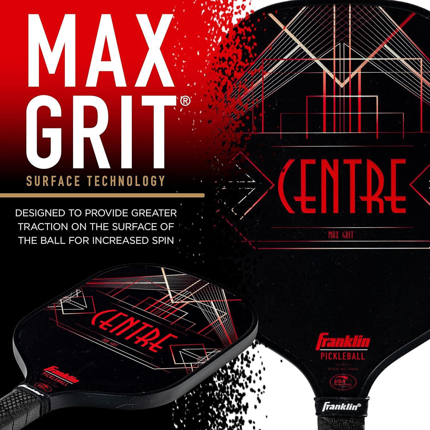 imageFranklin Sports Pro Pickleball Paddles Pro Player Carbon Fiber Tournament Pickleball Paddles USA Pickleball USAPA Approved 13mm Core13mm