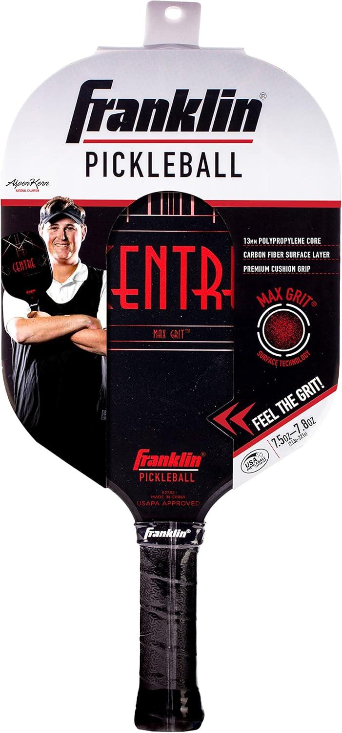 imageFranklin Sports Pro Pickleball Paddles Pro Player Carbon Fiber Tournament Pickleball Paddles USA Pickleball USAPA Approved 13mm Core13mm