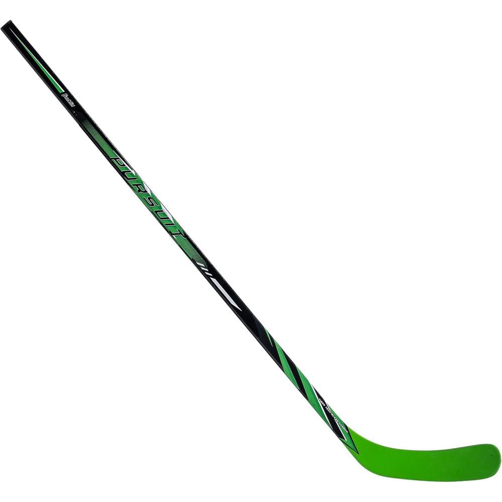 imageFranklin Sports Kids Ice Hockey Sticks Ripper Junior Youth Composite Hockey Sticks Righty Lefty 50Flex Ice Hockey Sticks Textured Grip 55quot Inch 42quot Inch Youth Hockey SticksGreen