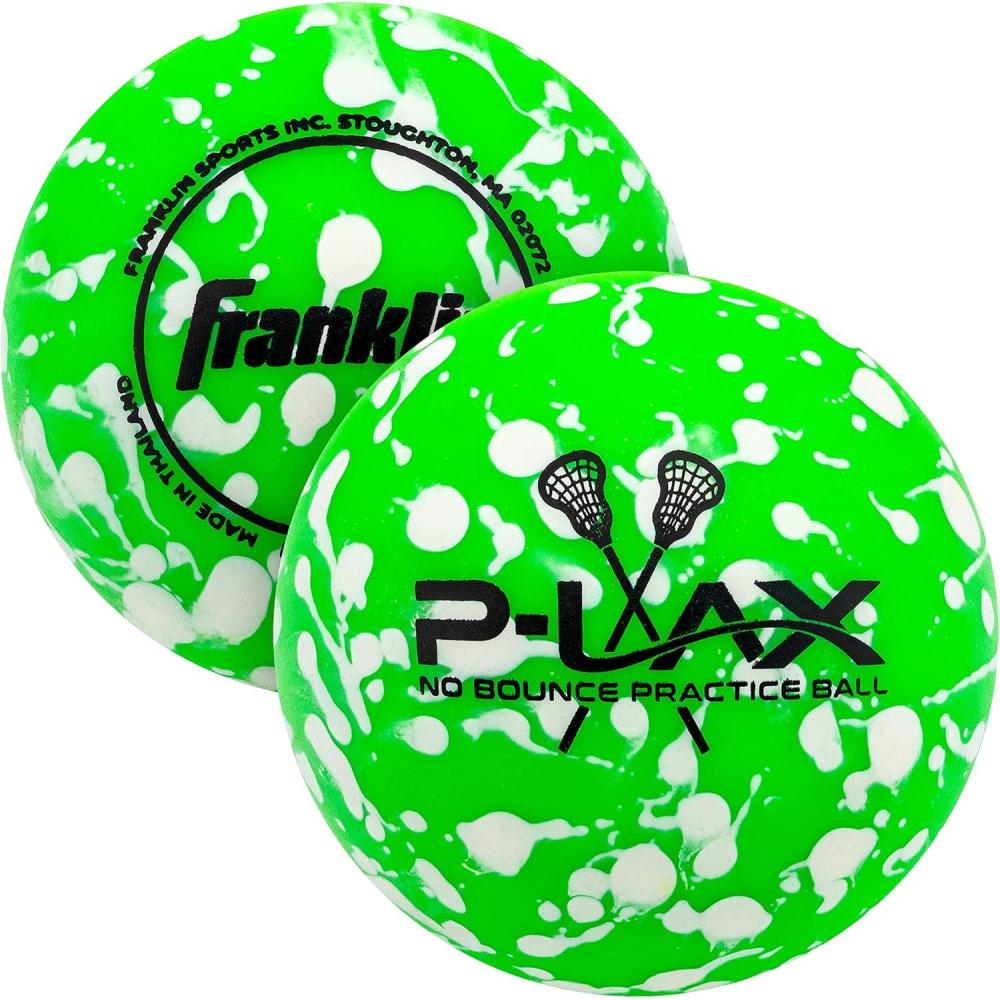 imageFranklin Sports Lacrosse Balls  Practice Lax Balls  2 Pack  Massage Balls  All Ages LacrosseGreen