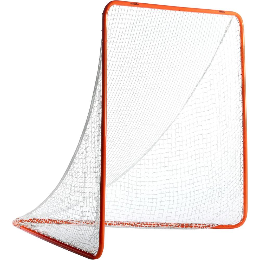 imageFranklin Sports Official Size Lacrosse Goal  Portable Steel Backyard Lacrosse Net for Kids  Adults  Lax Training Equipment  72quot x 72quot